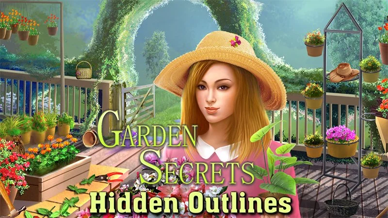 Garden Secrets Hidden Objects by Outline